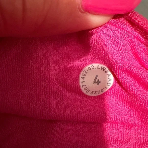 lululemon sonic pink pace rival skirt - Picture 7 of 9